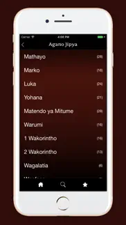 biblia takatifu ya kiswahili iPhone Captures Décran 2