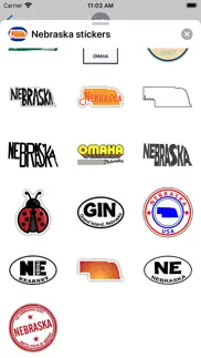 nebraska emoji - usa stickers iphone resimleri 2