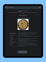 recipe finder - cookbook ipad images 1