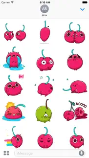animated hot cherry sticker iphone images 2