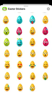 happy easter stickers - emojis iPhone Captures Décran 2