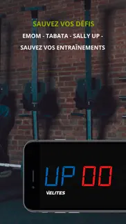 velites workout interval timer iPhone Captures Décran 2