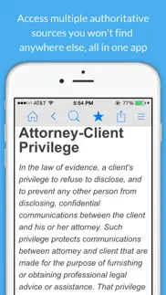 legal dictionary iphone resimleri 3