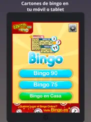 cartones de bingo ipad capturas de pantalla 1