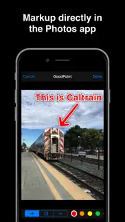goodpoint - photo markup iphone capturas de pantalla 2