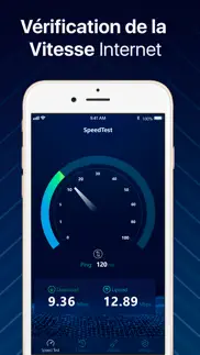 speedtest - compteur vitesse iPhone Captures Décran 1