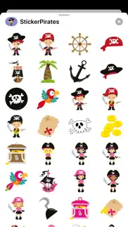 funny pirate emoji stickers iphone capturas de pantalla 1