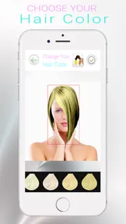change your hair color iphone resimleri 3