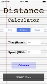 distance speed time calculator iphone resimleri 2