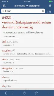 ultralingua espagnol-allemand iPhone Captures Décran 3