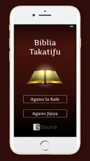 biblia takatifu ya kiswahili iPhone Captures Décran 1