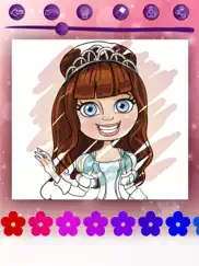 magic princesses coloring book ipad images 4