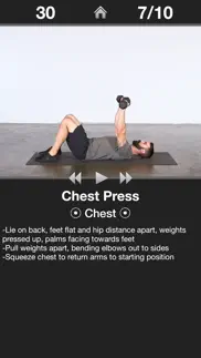 daily arm workout - trainer iphone images 3