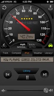 speedometer gps+ iphone images 3