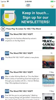 the word fm 100.7 iphone images 1