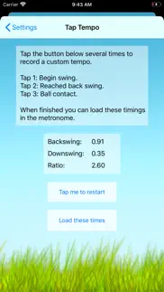 swing tempo trainer iphone images 2
