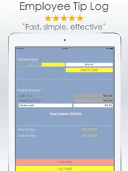 tipme - employee tip tracking ipad images 1
