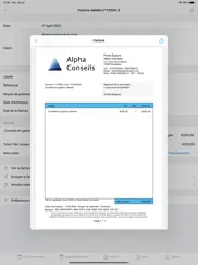 gestion micro-entrepreneur iPad Captures Décran 3