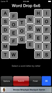 word drop gravity iphone images 3