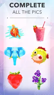 hey poly - 3d art puzzle game iphone resimleri 3
