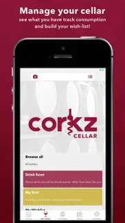 corkz: wine reviews and cellar iphone images 3