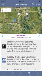 lightning tracker & storm data iphone images 1