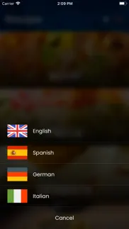 recipes - multilingual iPhone Captures Décran 2