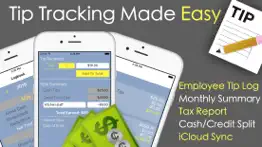 tipme - employee tip tracking iphone images 1