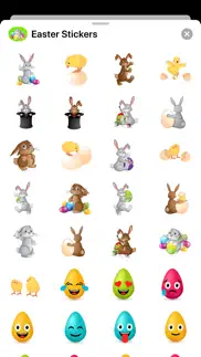 happy easter stickers - emojis айфон картинки 1