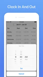 hours tracker: time calculator iphone images 2