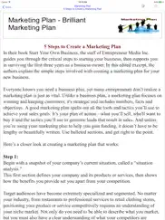 brilliant marketing plan - ipad images 3