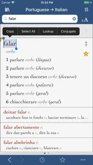 ultralingua italian-portuguese iphone resimleri 1