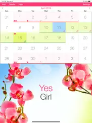 fertility and period tracker ipad images 1