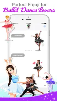 ballet dancing emoji stickers iphone images 1