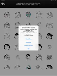 funny rages faces - stickers ipad images 3