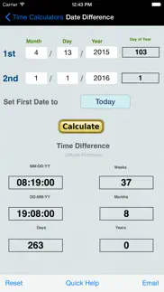 time calculator+ iphone images 4