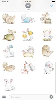 adorable chinchilla sticker iphone images 4