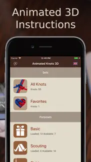 animated 3d knots iphone capturas de pantalla 1