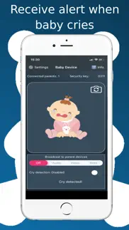 simple baby monitor iPhone Captures Décran 3