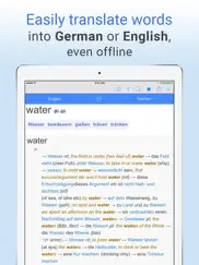 english-german dictionary. ipad images 1