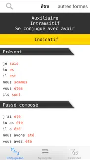 conjugacion verbos en frances iphone capturas de pantalla 3