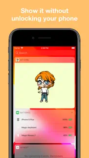 my chibi - widget game iPhone Captures Décran 3