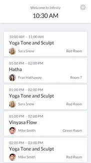 mindbody check-in iphone images 1