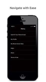 submit your movie script iphone images 4