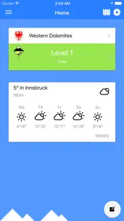 snowsafe - lawinen-app iphone bildschirmfoto 1
