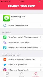 stickers pro for whatsapp iphone capturas de pantalla 4