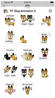 tf-dog animation 2 stickers iphone images 4