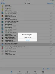 ftp client lite iPad Captures Décran 4