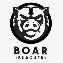 boar burguer logo, reviews