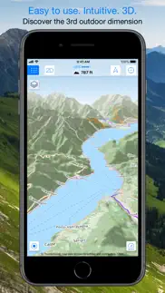 maps 3d pro - outdoor gps iphone resimleri 1